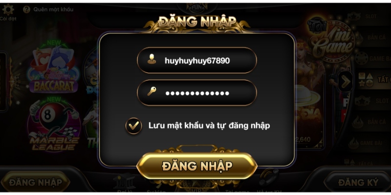 Đăng nhập Kingfun